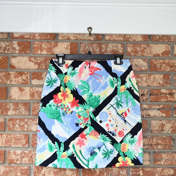 Talbots Petites Multicolored Skirt NWT - Picture 2 of 4